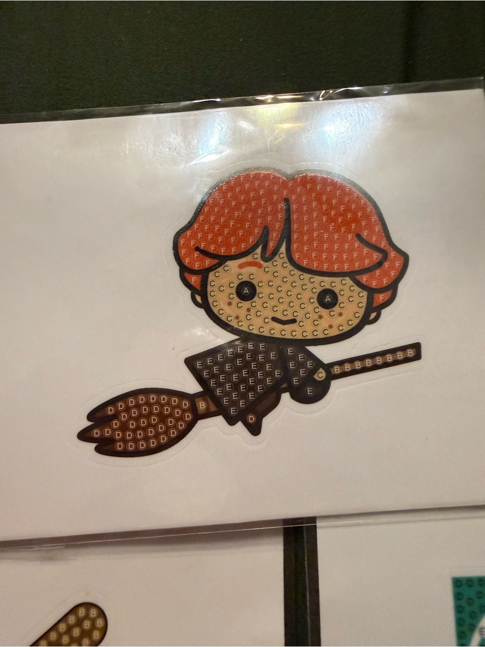 Harry Potter diamond art craft buddy stickers for sticker book - Picture 3 of 11